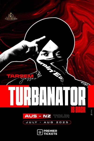 TURBANATOR is Back - Tarsem Jassar Australia & New Zealand Tour 2025