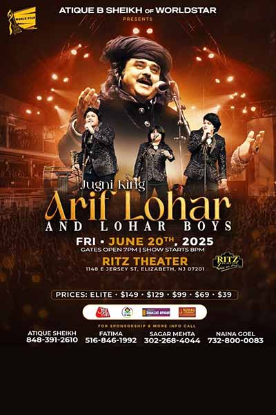 Arif Lohar Live in New Jersey 2025 – A Night of Folk & Sufi Magic