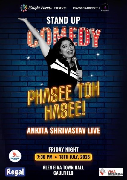 Phasee Toh Hasee – Ankita Shrivastav Live in Melbourne 2025