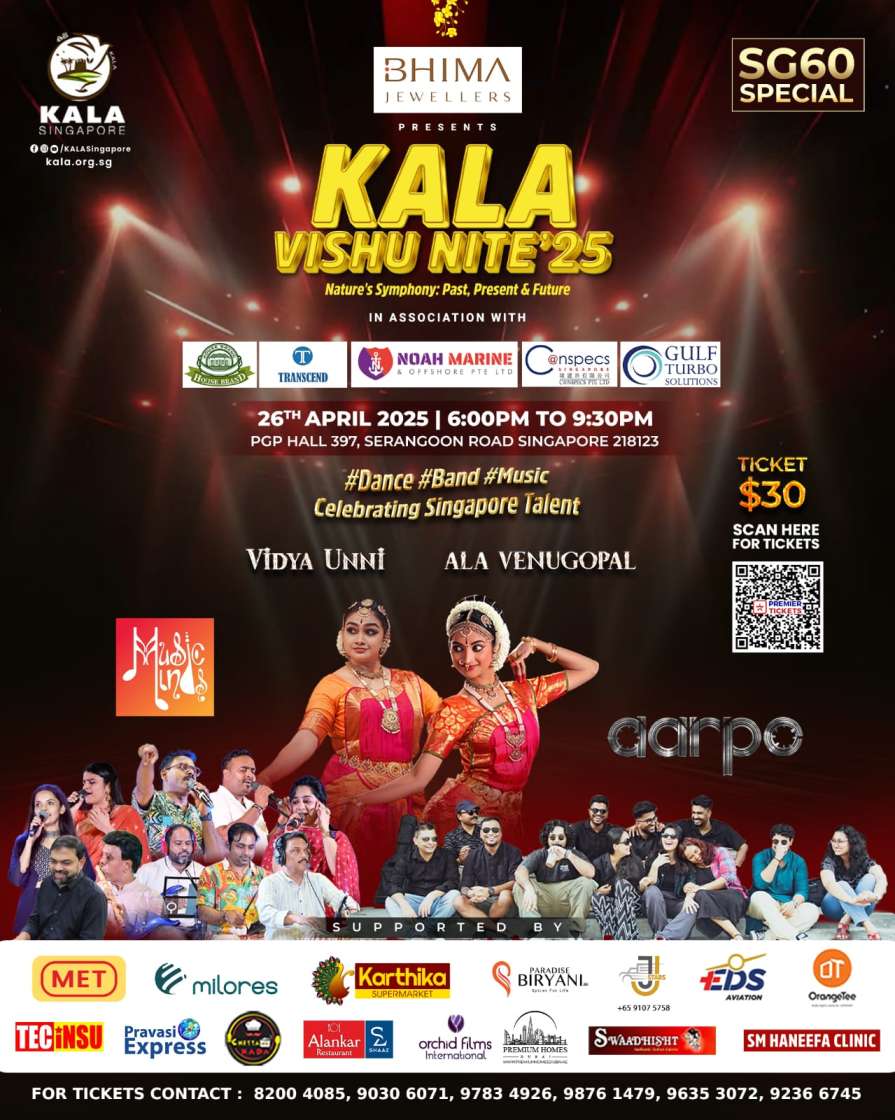 KALA VISHU NITE 2025, Singapore