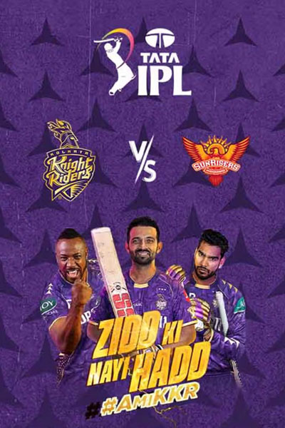 Kolkata Knight Riders vs Sunrisers Hyderabad - 3rd April, 2025