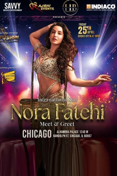 Nora Fatehi Live at Alhambra Palace : Chicago 2025 Nora Fatehi Live at Alhambra Palace : Chicago 2025