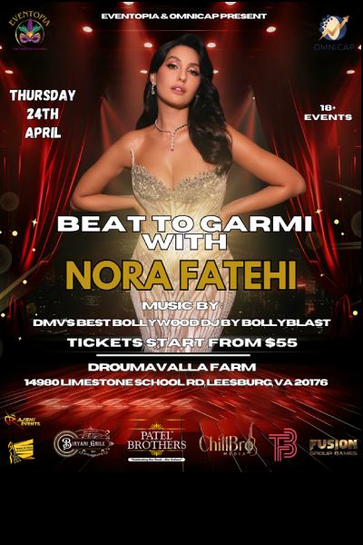 Nora Fatehi Meet & Greet at  Droumavalla Farm : Leesburg 2025