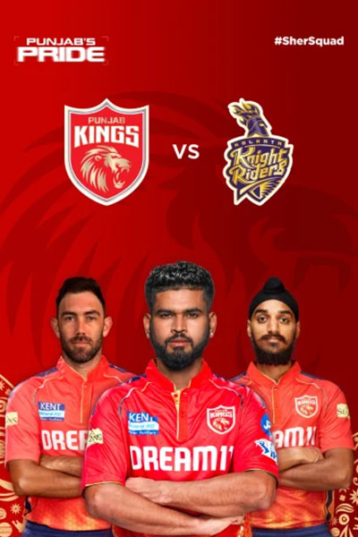Punjab Kings vs Kolkata Knight Riders – 15th April, 2025