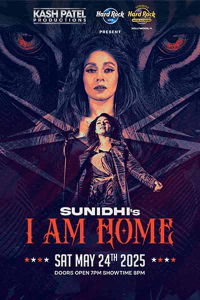 Sunidhi Chauhan - I AM HOME Live at Hard Rock Live Hollywood 2025 Sunidhi Chauhan - I AM HOME Live at Hard Rock Live Hollywood 2025