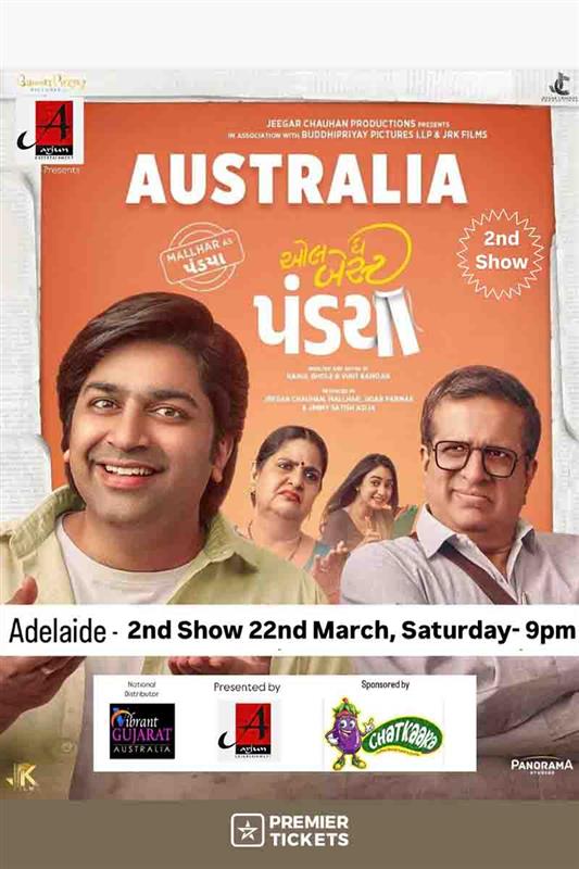 All the Best Pandya – Gujarati Movie – Adelaide 2025