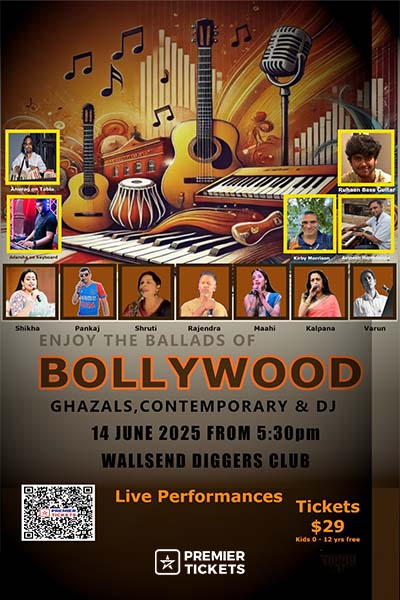 Ballads of Bollywood - Ghazals, Contemporary and DJ - 2025