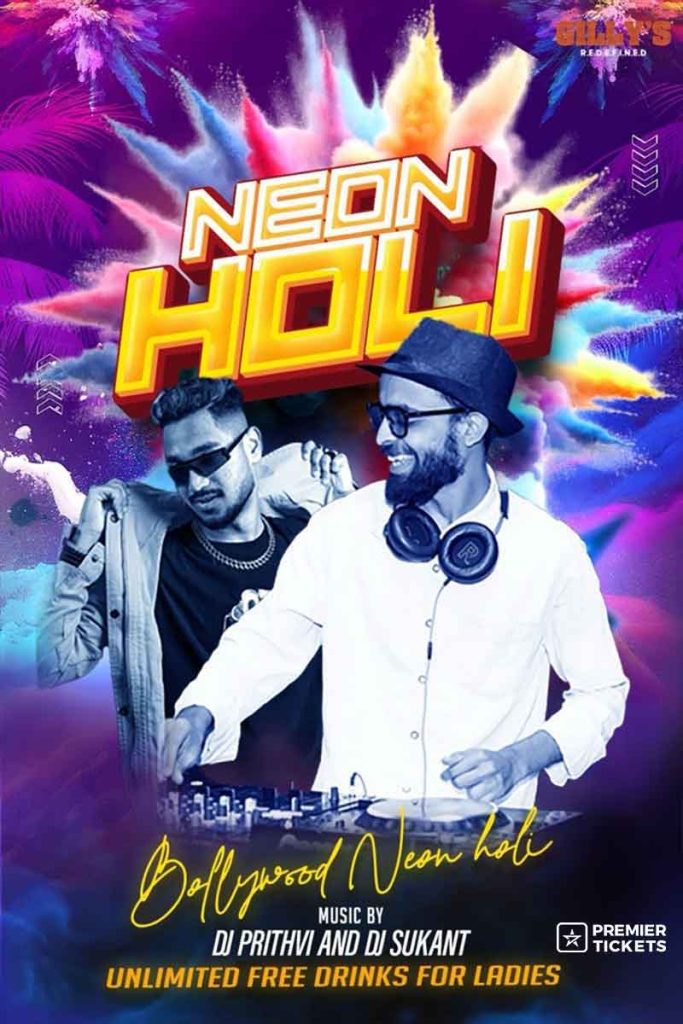 Bollywood Neon Holi 2025 – Bengaluru