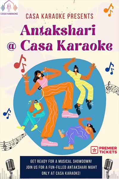 Antakshari & Musical Games @ Casa Karaoke – 8th & 9th April 2025