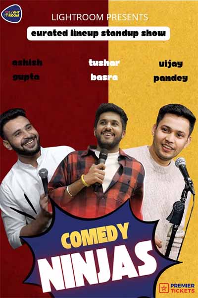 COMEDY NINJAS: A COMEDY LINEUP SHOW – 25 March 2025