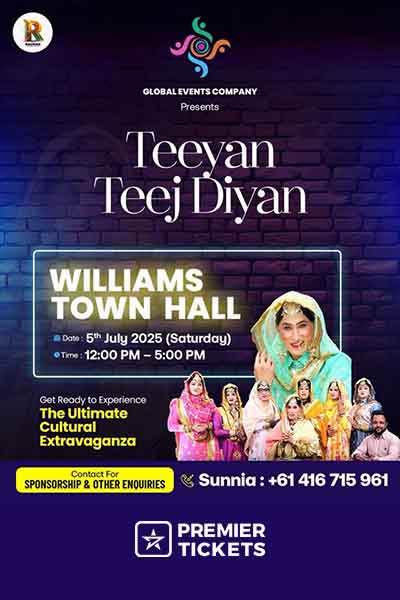 Teeyan Da Mela - Williamstown 2025 Teeyan Da Mela - Williamstown 2025
