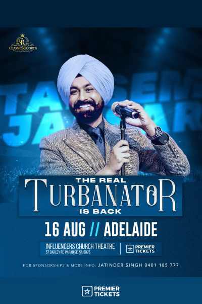 TURBANATOR LIVE IN ADELAIDE  2025