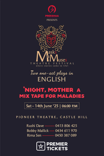 ‘Night, Mother and A Mix Tape for Maladies - 14th June (6pm) - English Plays
