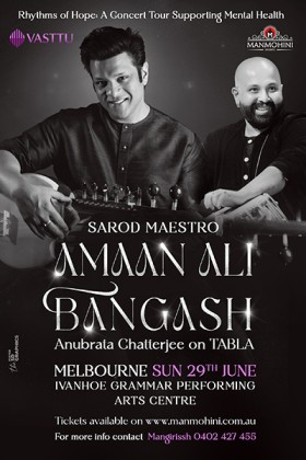 Sarod Maestro Amaan Ali Bangash Live in Melbourne - 2025 Sarod Maestro Amaan Ali Bangash Live in Melbourne - 2025