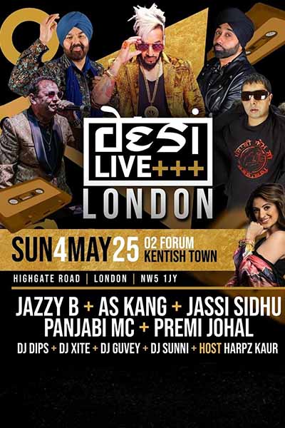 Desi Live - 02 Forum Kentish Town 2025