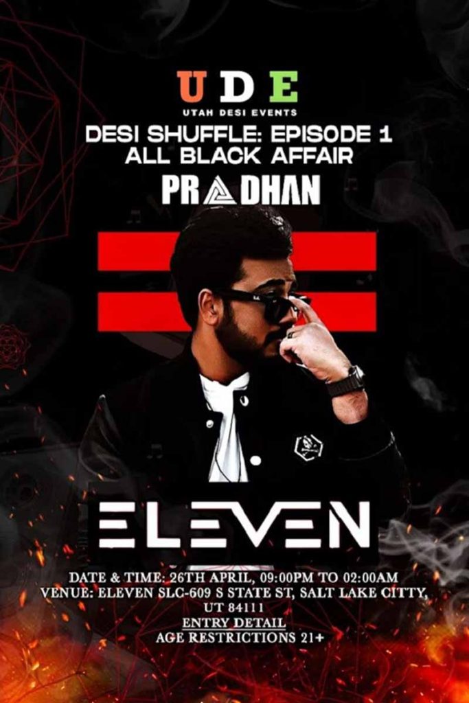 Desi Shuffle – All Black Affair 2025