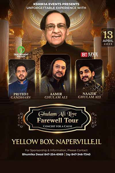 Ghulam Ali Performing Live in Naperville 2025 Ghulam Ali Performing Live in Naperville 2025