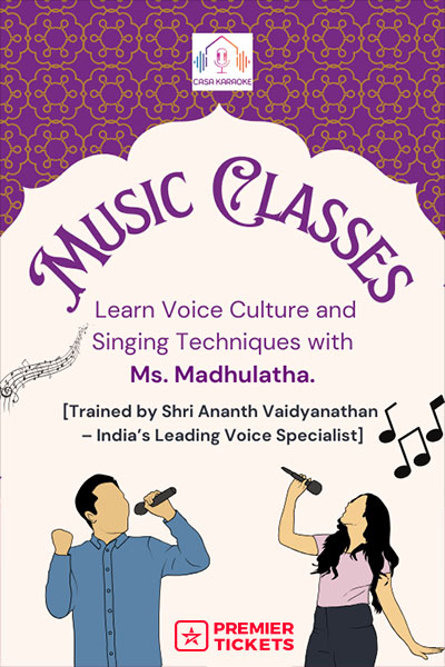 Music Classes at Casa Karaoke 26th & 27th April 2025