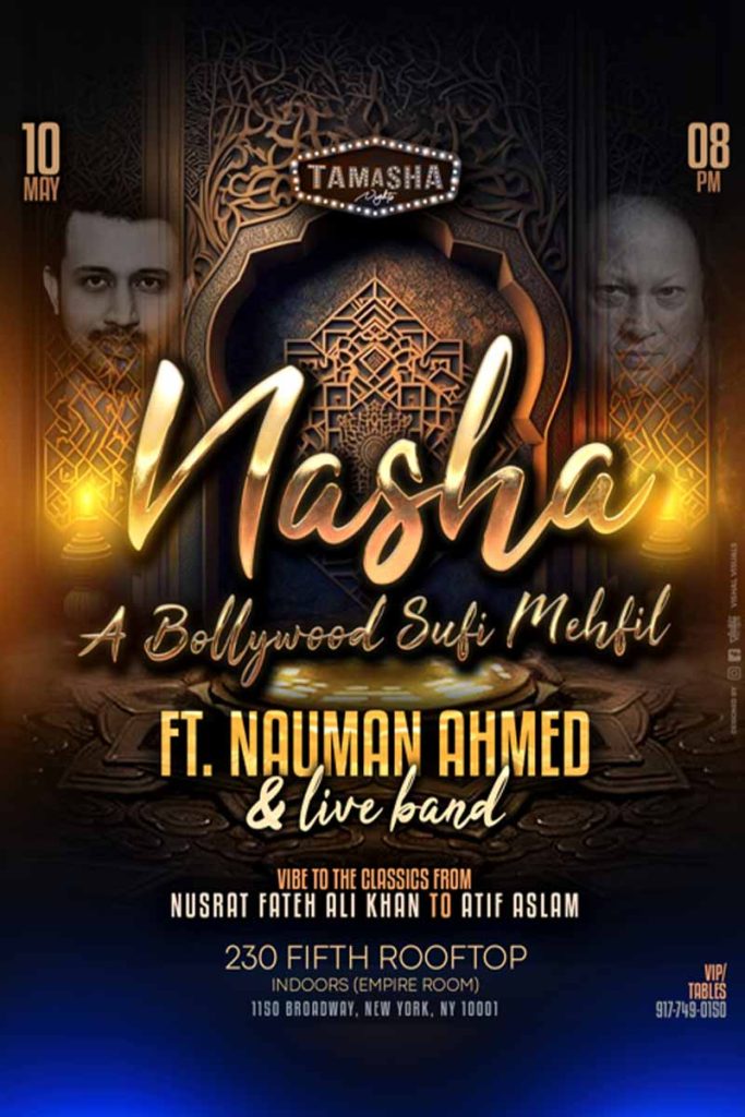NYC NASHA – BOLLYWOOD SUFI MEHFIL 2025