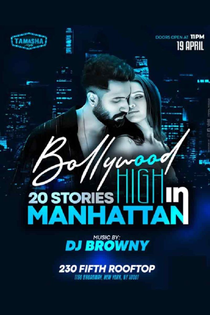 Nyc Bollywood Party 20 Stories High 2025