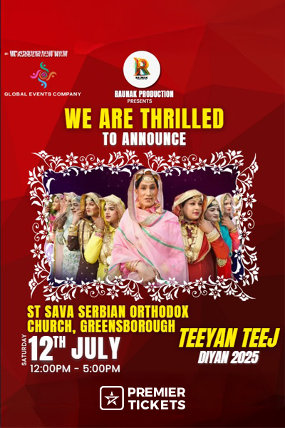 Teeyan Teej Diyan Greenborough 2025 - Lok Rang By Noor Arts