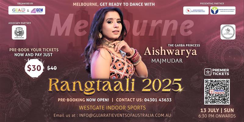 Rangtaali 2025 With Aishwarya Majumdar in Melbourne
