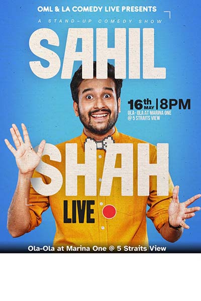 Sahil Shah - Live in Singapore 2025