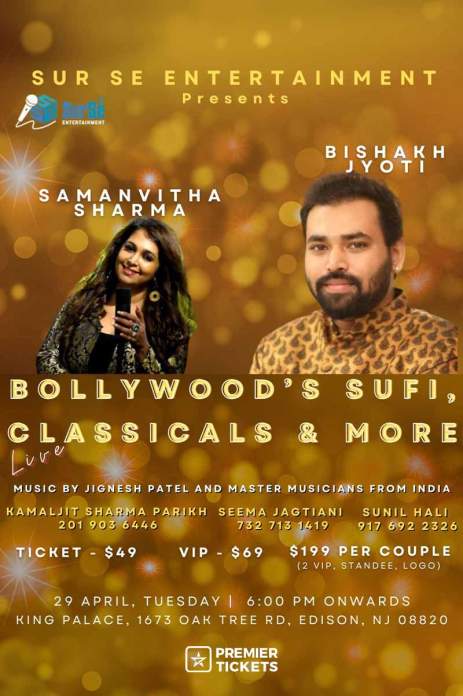 Bollywood’s Sufi and Classicals & More Live 2025