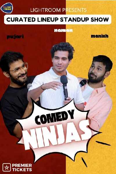 COMEDY NINJAS: A CURATED LINEUP SHOW – 9th April 2025