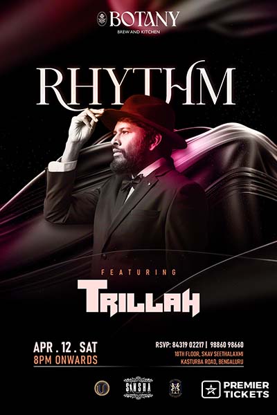 RHYTHM: Beats & Vibes Night Ft. Trillah
