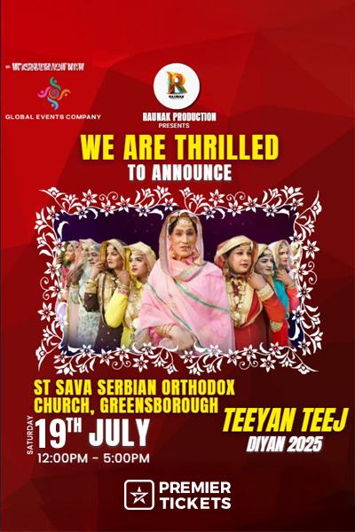 Teeyan Teej Diyan Greenborough 2025 - Lok Rang By Noor Arts