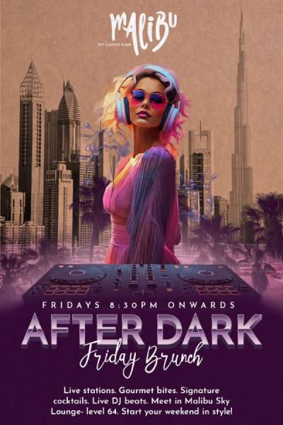 After Dark Friday Brunch in Dubai 2025 After Dark Friday Brunch in Dubai 2025