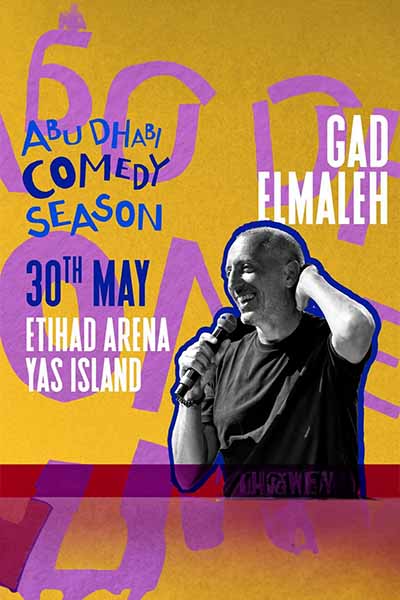 Gad Elmaleh at Etihad Arena in Abu Dhabi 2025 Gad Elmaleh at Etihad Arena in Abu Dhabi 2025
