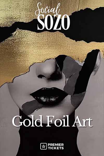 Gold Foil Art By Social Sozo : Delhi 23 & 25 May 2025