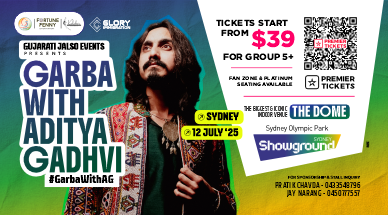 Garba with Aditya Gadhavi - Sydney Olympic Park 2025