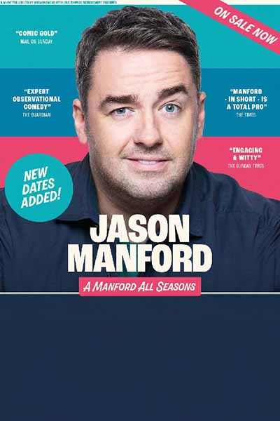 Jason Manford: A Manford All Seasons 2025- Hawick Jason Manford: A Manford All Seasons 2025- Hawick