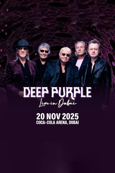 Deep Purple in Dubai 2025