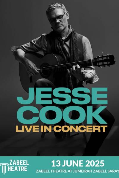 Jesse Cook Live at Zabeel Theatre Dubai 2025
