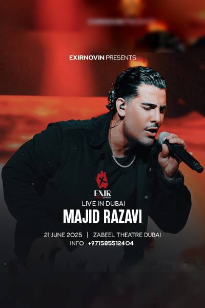 Majid Razavi Live at Zabeel Theatre in Dubai 2025