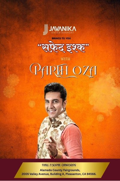 Parth Oza Once More Safed Isqu Traditional Garba 2025