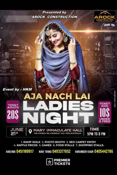 AJA NACH LAI 2025 - Ladies Night