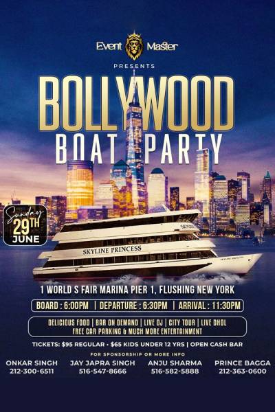ROYAL INDIAN BOAT PARTY FLUSHING NEWYORK – 2025