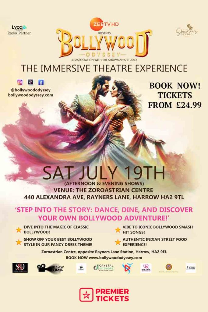 Bollywood Odyssey – Evening Show 19th July 2025