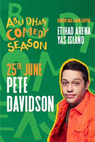 Pete Davidson at Etihad Arena in Abu Dhabi 2025 Pete Davidson at Etihad Arena in Abu Dhabi 2025