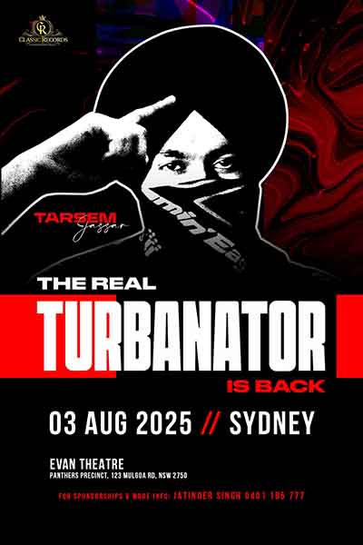 TURBANATOR LIVE IN SYDNEY 2025