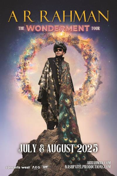 A R Rahman The Wonderment Tour 2025 A R Rahman The Wonderment Tour 2025