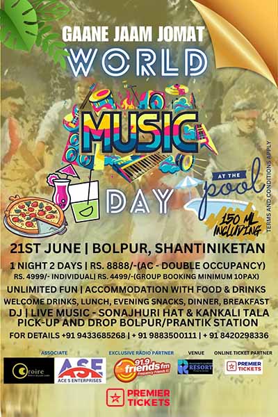 World Music Day Event at Bolpur 2025