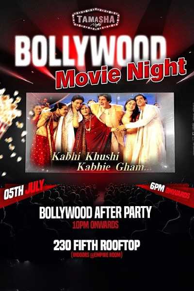 Nyc Bollywood Movie Night Ft. K3g Fifth Rooftop Bar 2025