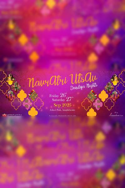 Navratri Utsav – Dandiya Nights 2025 in Dubai