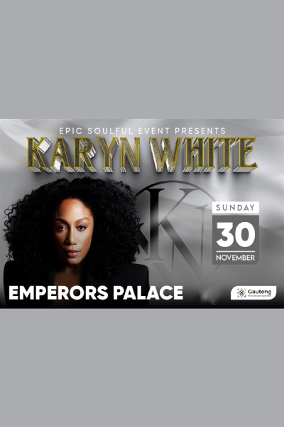 Karyn White Live in South Africa 2025
